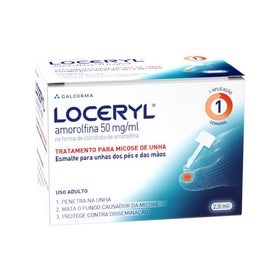 Embalagem do produto Loceryl esmalte para tratamento de micose de unha